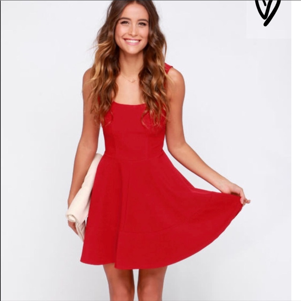 Lulu’s home before daylight red dress